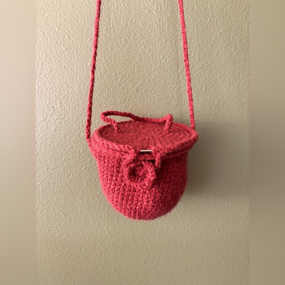 Beautiful Handmade Crochet Crossbody Bag